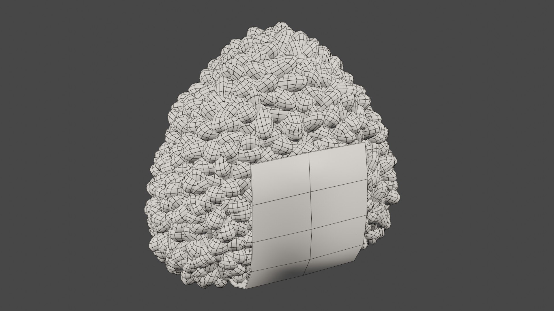 Onigiri Rice Ball 3D - TurboSquid 1847463
