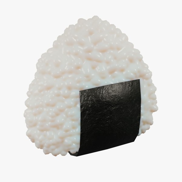 Onigiri Rice Ball 3D