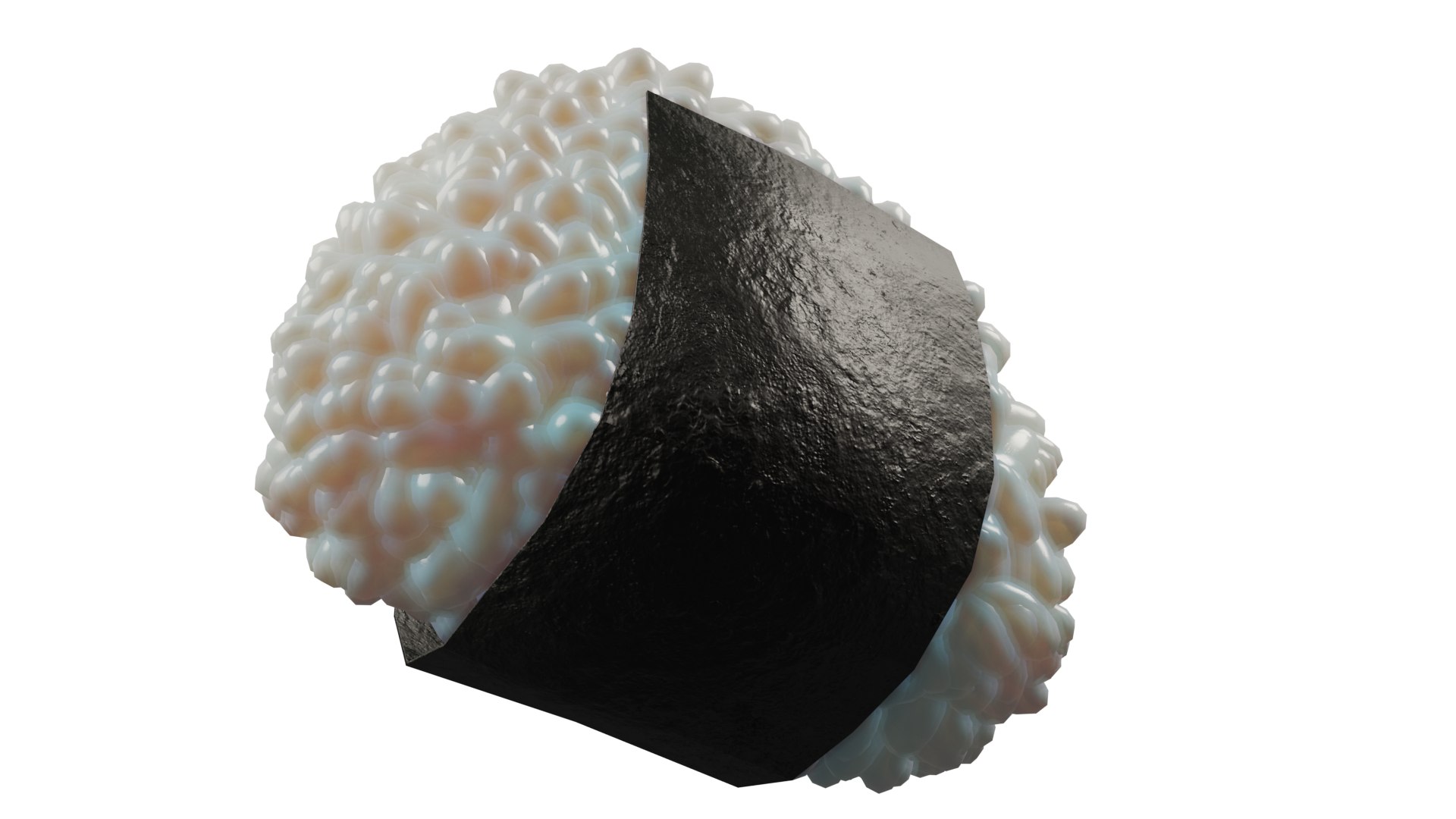 Onigiri Rice Ball 3D - TurboSquid 1847463