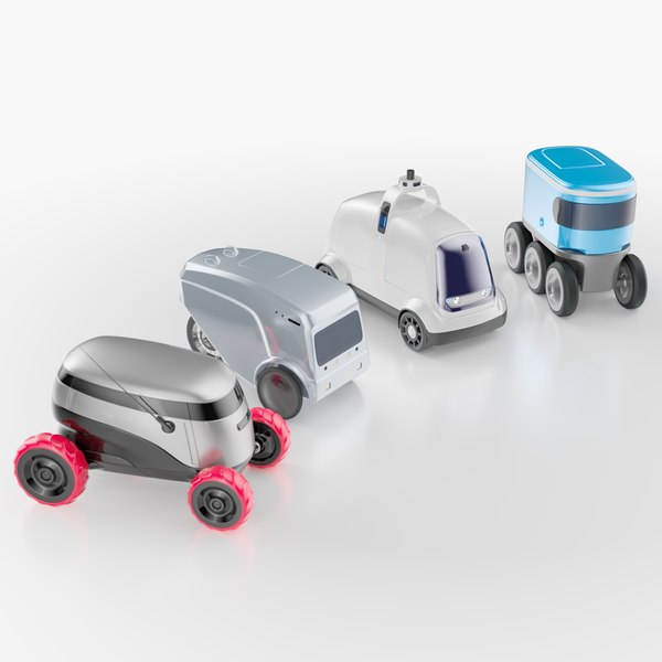 Delivery robot model - TurboSquid 1150318