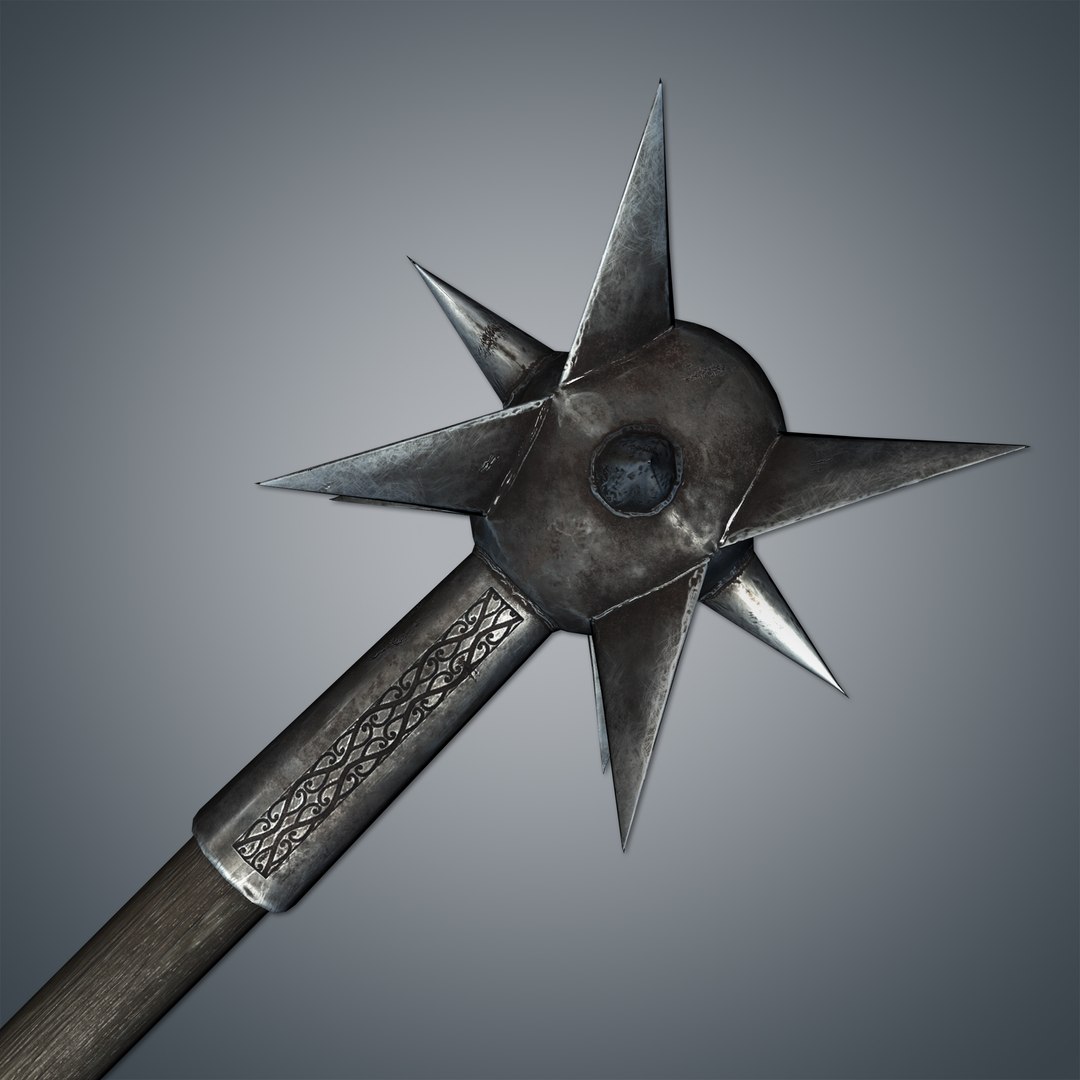 Medieval Hammers Maces Weapons 3d Model Turbosquid 1580113