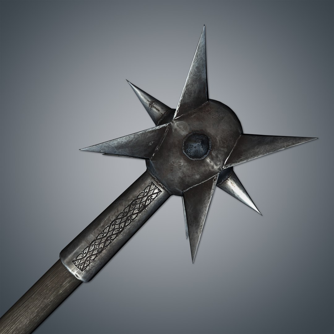 Medieval Hammers Maces Weapons 3D Model TurboSquid 1580113