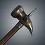 medieval hammers maces weapons 3D model