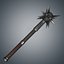 medieval hammers maces weapons 3D model