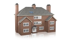 British House Design 02 3D model