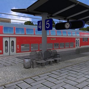 station railroad 3d 3ds
