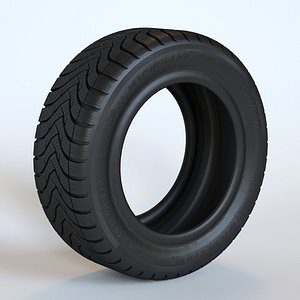 3D Tire Michelin Alpin A4