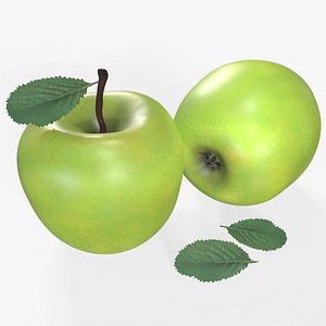3D Apple Green Stell Agro model