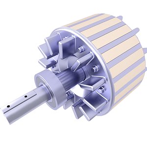 AC Industrial Rotor 106 3D model
