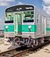 Locomotiva Japonesa de Trem Rigged Realista Detalhado Interior Exterior Linha Joban JNRJR 203 Série