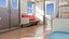 Locomotiva Japonesa de Trem Rigged Realista Detalhado Interior Exterior Linha Joban JNRJR 203 Série