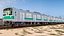 Locomotiva Japonesa de Trem Rigged Realista Detalhado Interior Exterior Linha Joban JNRJR 203 Série