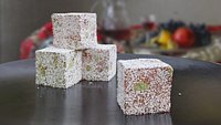 Turkish Delight with Coconut and Pistachio
