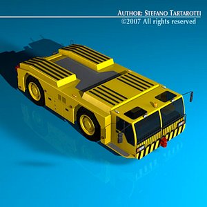 Airport tow tractor