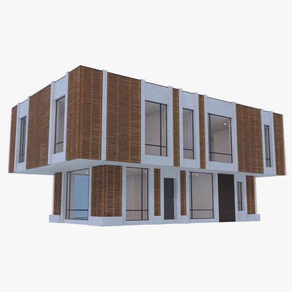 3d modern house interior