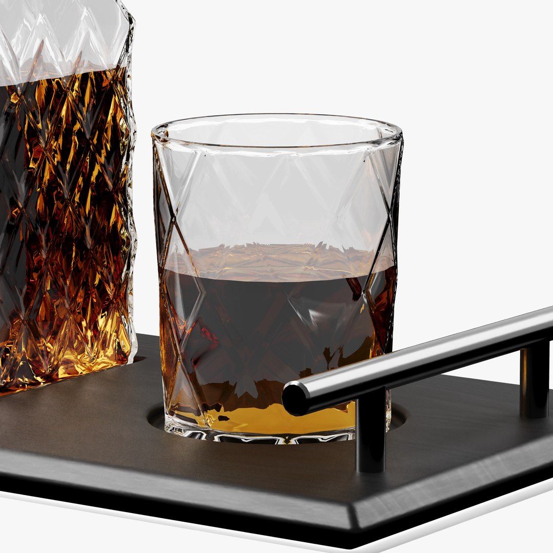 Whiskey Decanter Set 3D model https://p.turbosquid.com/ts-thumb/Hk/y5lfEi/pN/closeright/png/1750270292/1920x1080/fit_q87/8e88ce5bc2e195534fd22e50ff3256d590e576f7/closeright.jpg