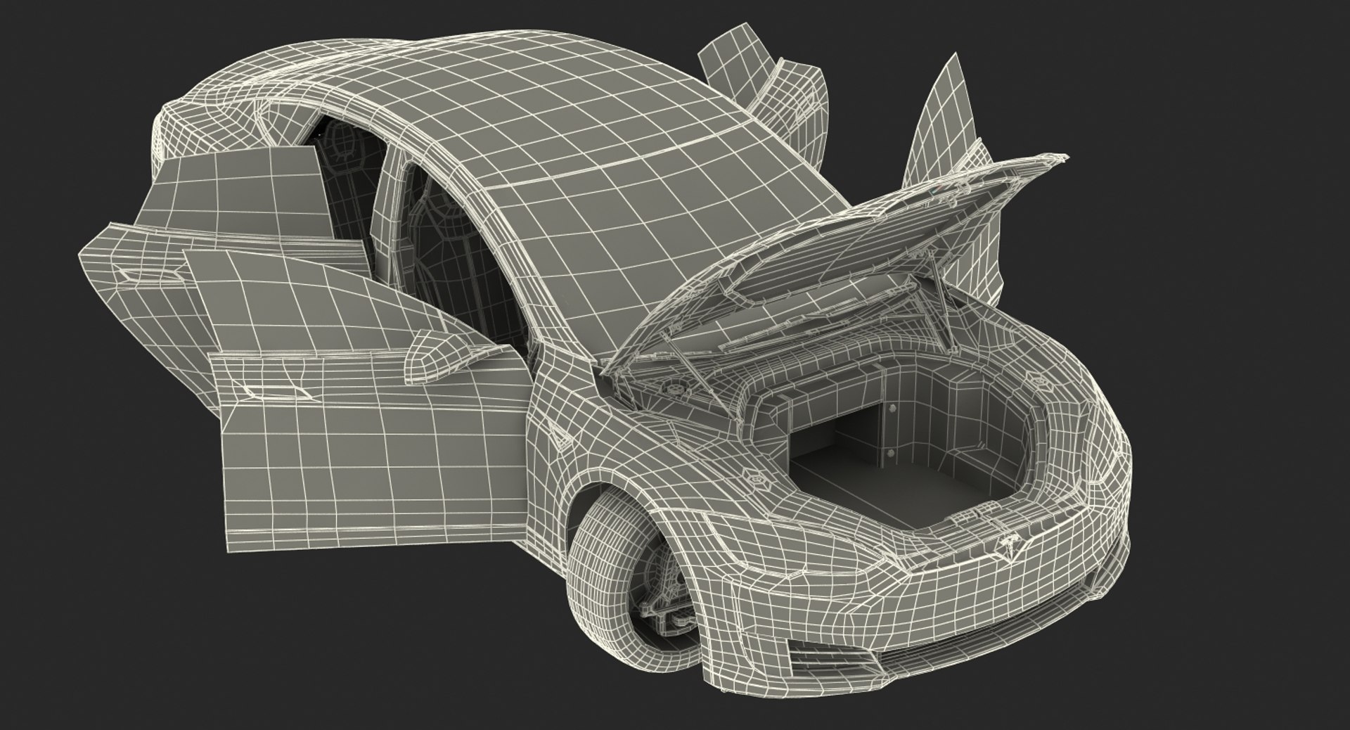 Tesla s 90d 2017 3D model - TurboSquid 1154226