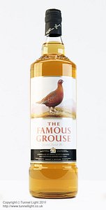 3d model bottle whisky