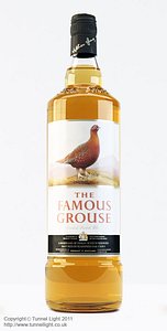 Famous Grouse Whisky Bottle