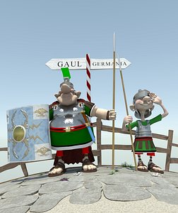 Roman Soldiers Asterix