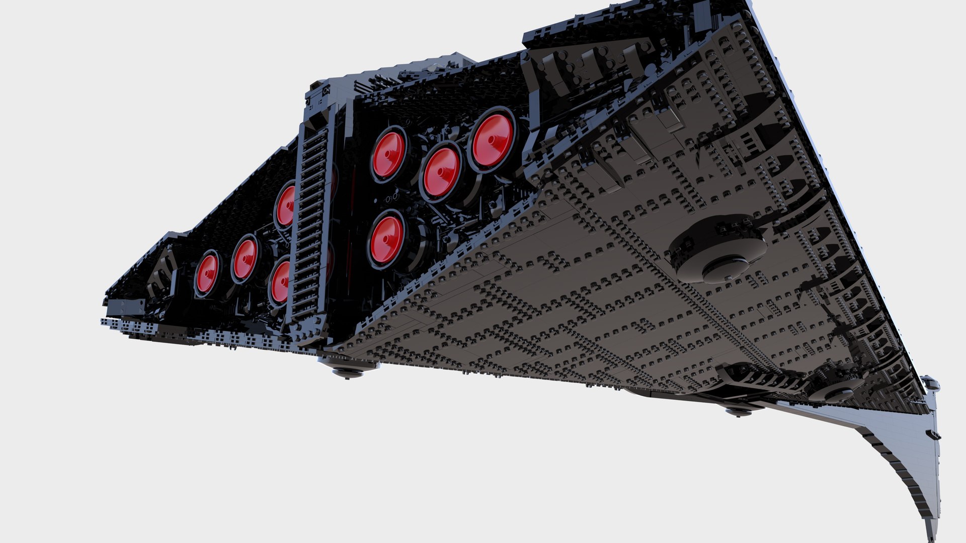 LEGO STAR WARS Eclipse - Class Star Dreadnought 3D Model 3D Model ...