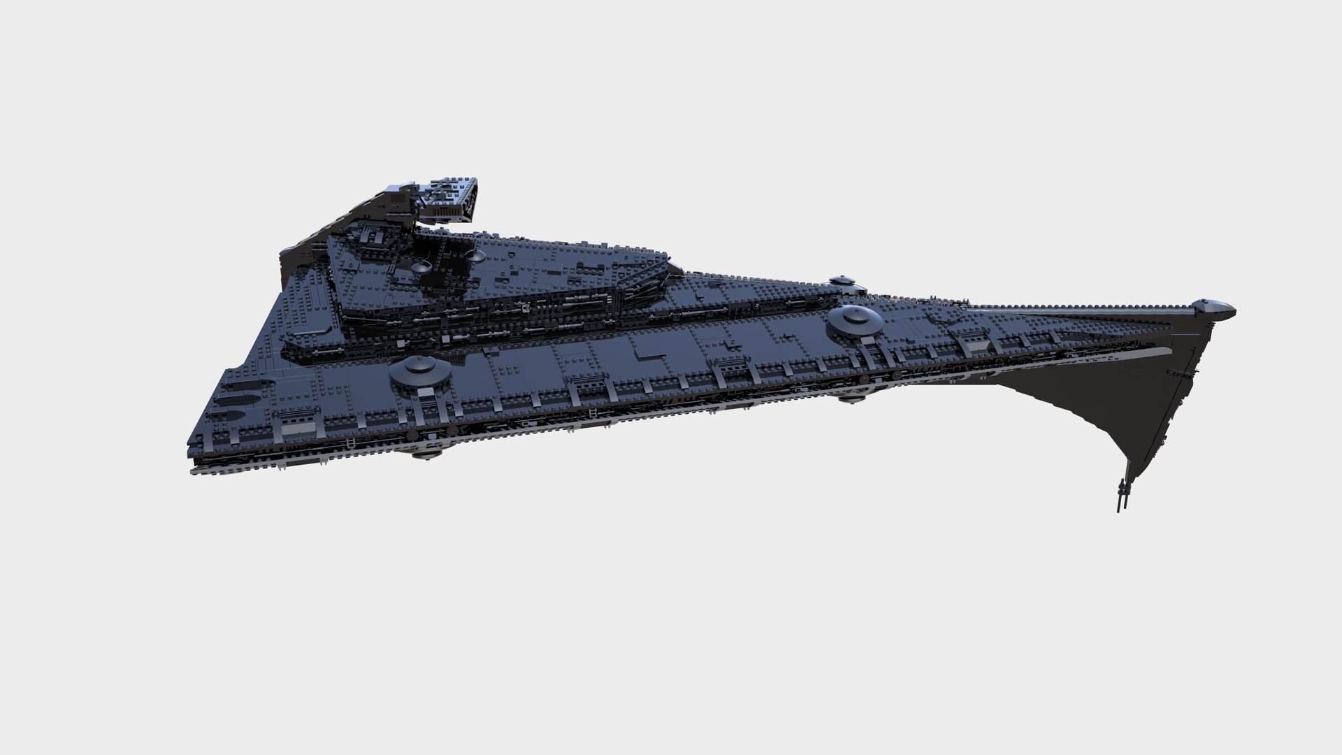 LEGO STAR WARS Eclipse - Class Star Dreadnought 3D Model 3D Model ...