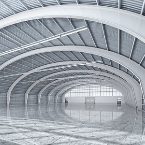 Warehouse interior 02 3D model