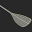 canoe paddle 2 modeled 3d max