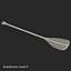 canoe paddle 2 modeled 3d max
