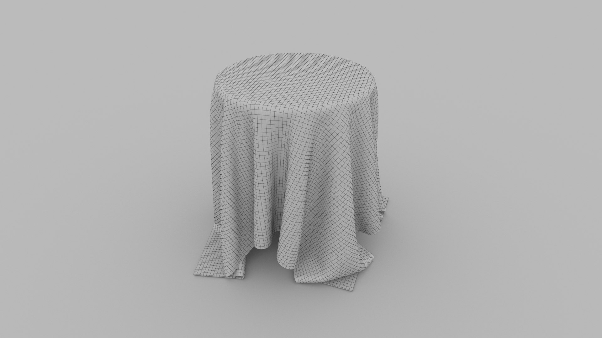 Tablecloth Low-poly 3D Model - TurboSquid 2071709
