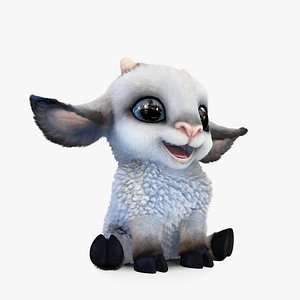 Cartoon Sheep Pose