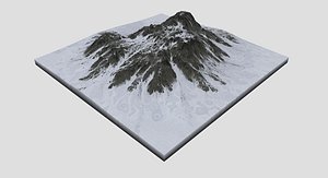 terrain maps 3D model