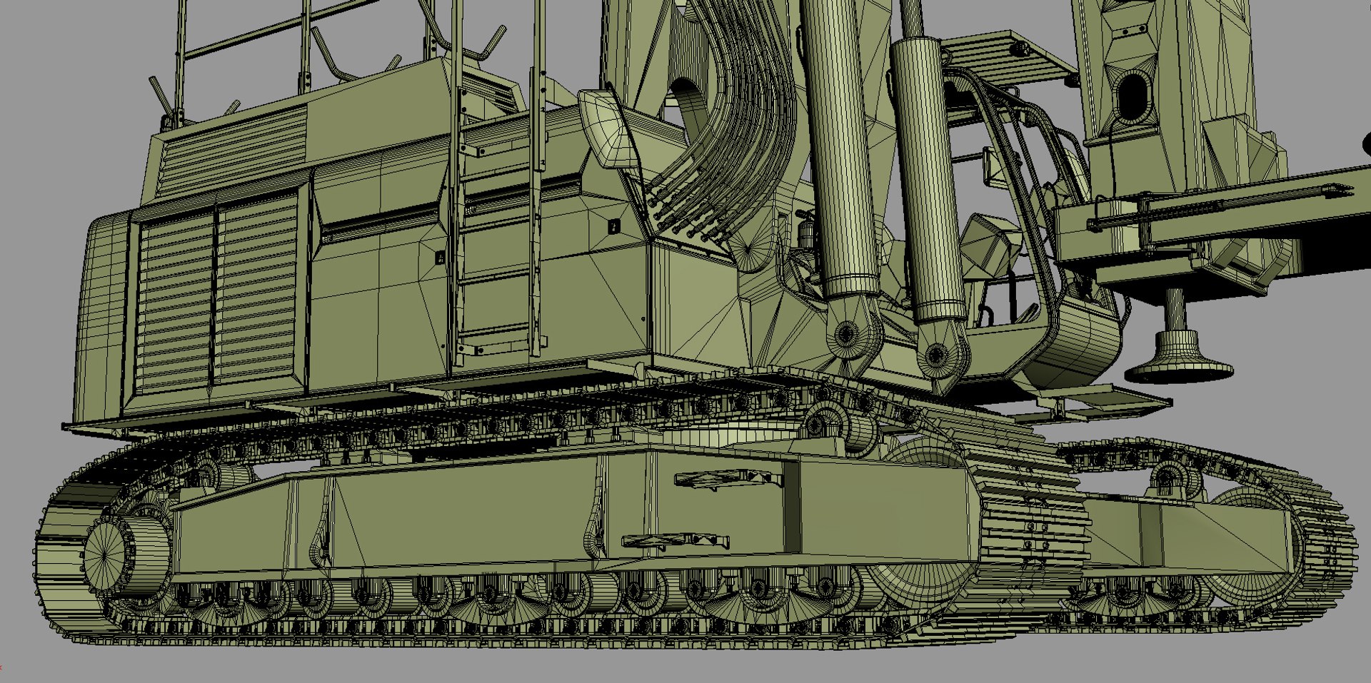 Liebherr Lb 28-320 Drilling Rig 3D Model - TurboSquid 1326313