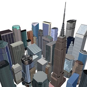 32 New York Skyscrapers Collection