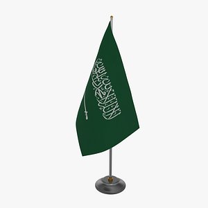 Table Flag Saudi Arabia