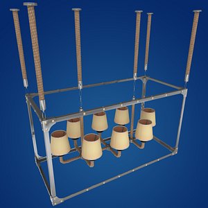 chandelier lamps 3D model