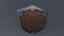Medieval Battle Shield - Wood covered