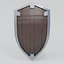 Medieval Battle Shield - Wood covered