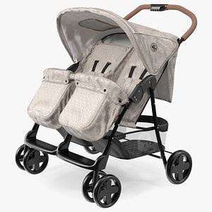 Double Baby Stroller