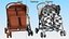 3D Double Baby Stroller