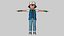 ash ketchum satoshi main 3D