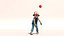 ash ketchum satoshi main 3D