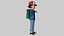 ash ketchum satoshi main 3D