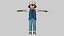 ash ketchum satoshi main 3D