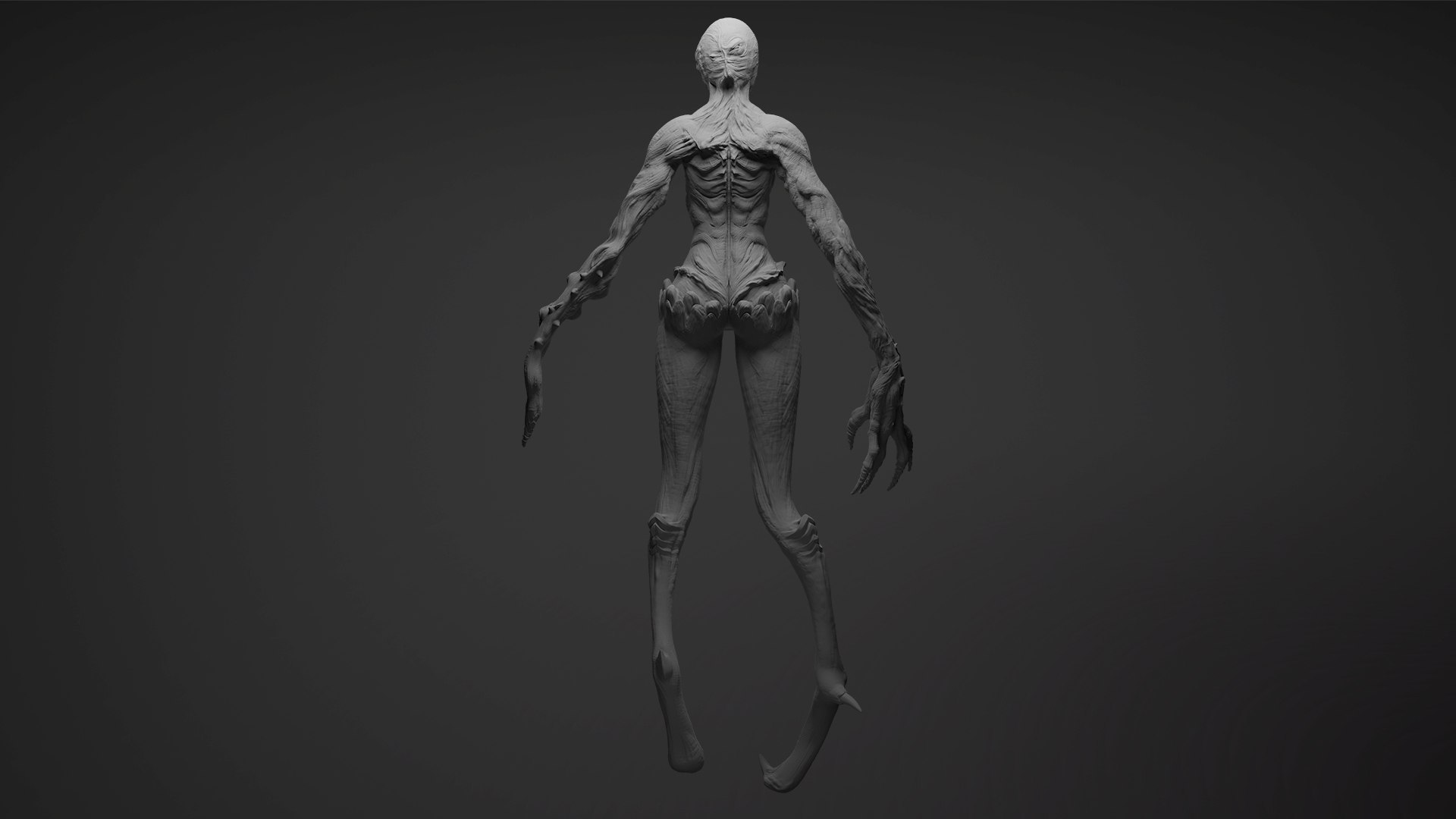 3D Dark Monster Model - TurboSquid 2426936
