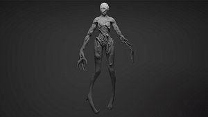 3D Dark Monster model