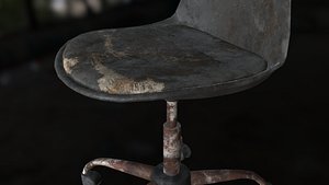 3D chair old office