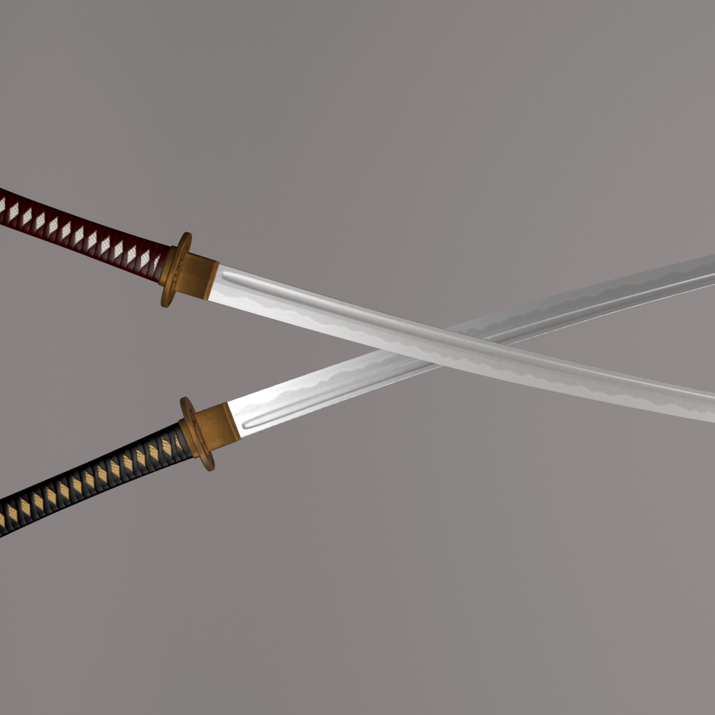 maya katana sword weapon