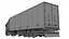 Colección de remolque de caja y puerta de almacén