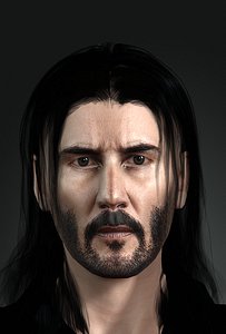 character design actor john 3D model